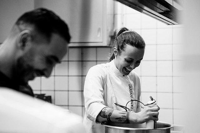 Cathy Goedert ist weiterhin selbständig – ihre Konditorei befindet sich im Keller des Kaffee Glow in Bonneweg