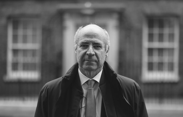 Bill Browder au 10 Downing Street à Londres  le 2 mars