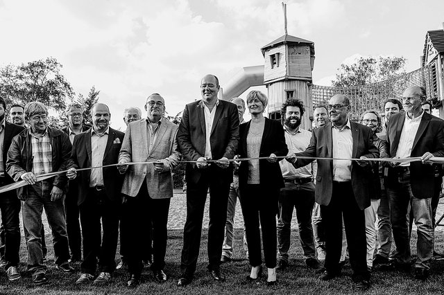 Inauguration d’un parc de jeux à Diekirch en septembre 2017