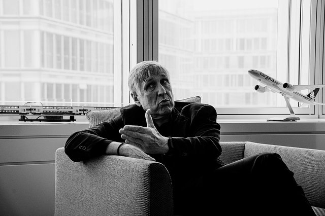 François Bausch am Montag in seinem Büro im Héichhaus