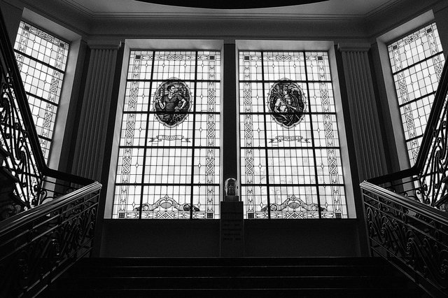 Buste de Jean Fohrmann dans l’Hôtel de Ville de Dudelange