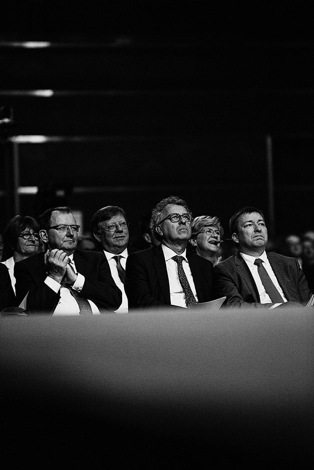 Fernand Etgen, Pierre Gramegna, Marc Hansen