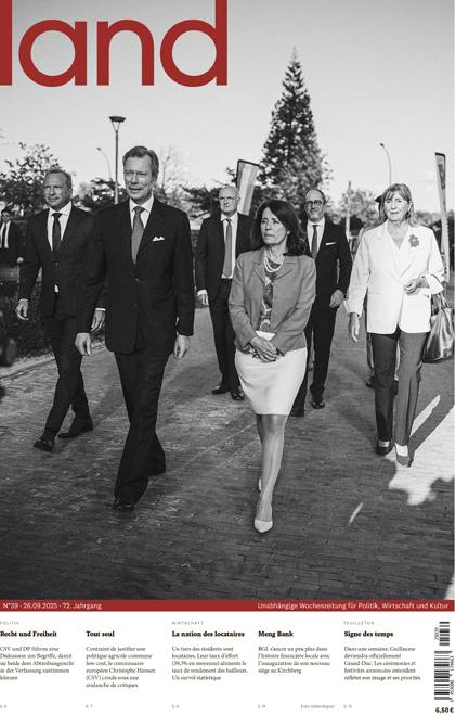 d'Lëtzebuerger Land 26.09.2025